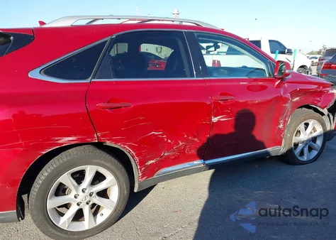 2011 Lexus Rx 350 z USA, uszkodzony, nr VIN 2T2BK1BA2BC090576